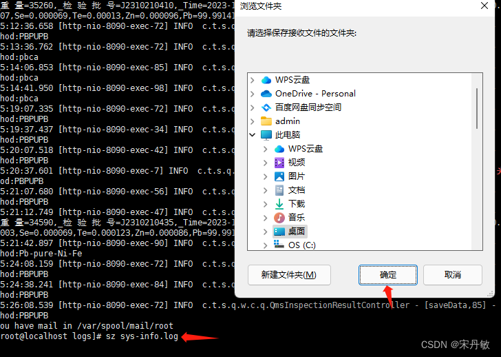 【linux】查看下载应用在服务器的日志