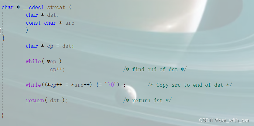 【C语言】字符串函数的介绍一（strlen、strcpy、stract）