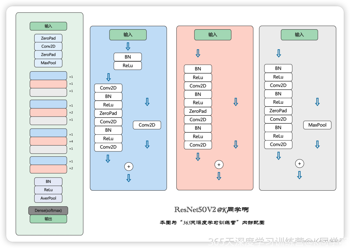 第J2周：ResNet50V2算法实战与解析