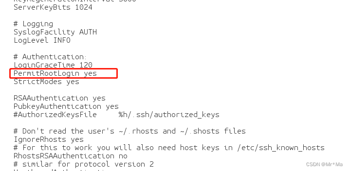 修改rootlogin