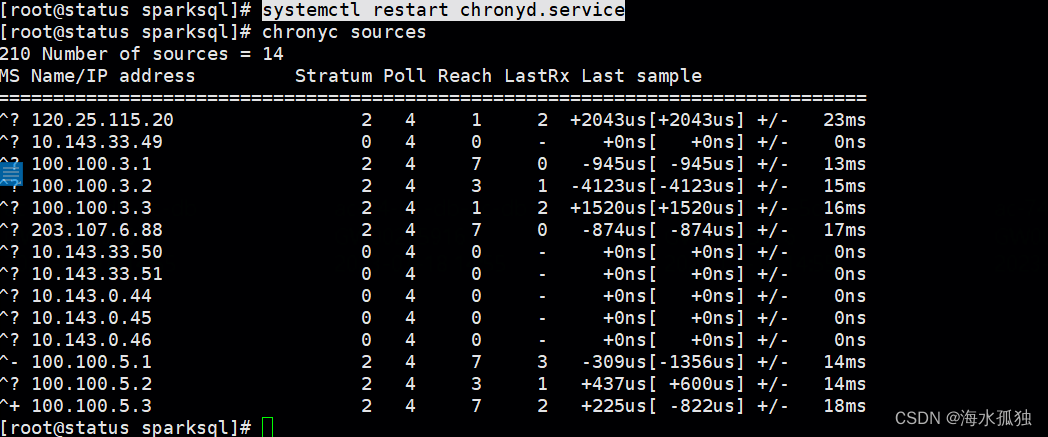 The health test result for HOST_CLOCK_OFFSET has become bad: The host‘s NTP service could not