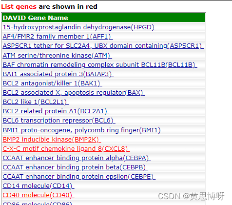 学习基因富集工具DAVID(2)_david富集分析-CSDN博客
