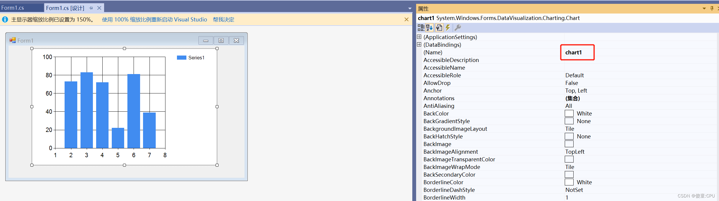 c#利用Chart 画图