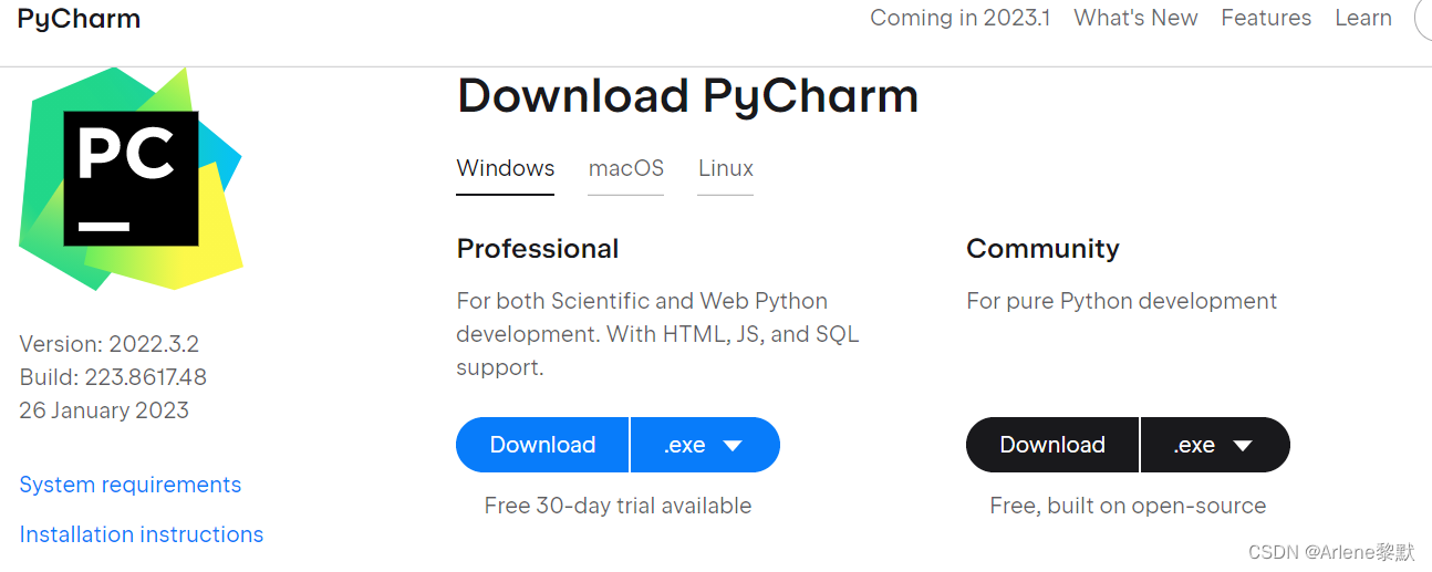 Pycharm、anaconda下载安装及配置教程_anaconda和pycharm下载-CSDN博客