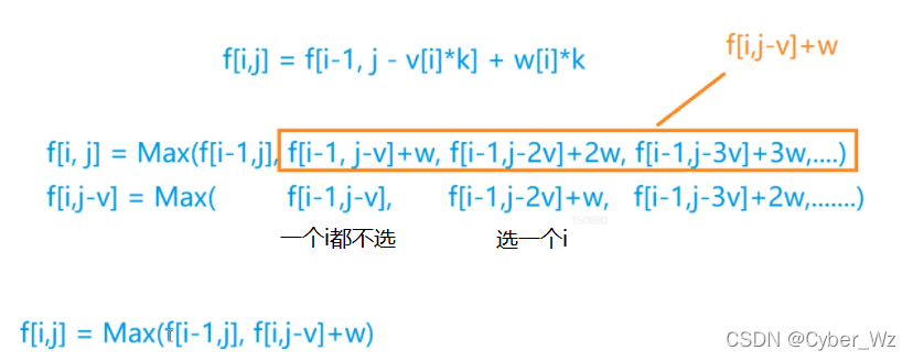 完全背包问题 详解