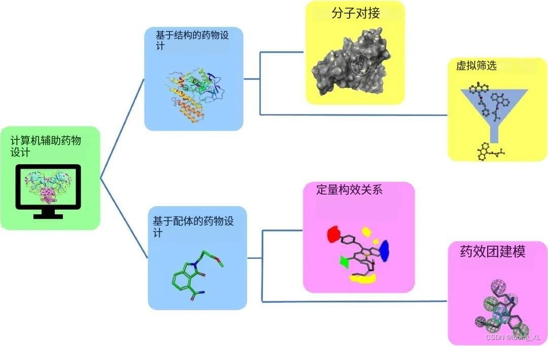 CADD药物设计；QSAR模型