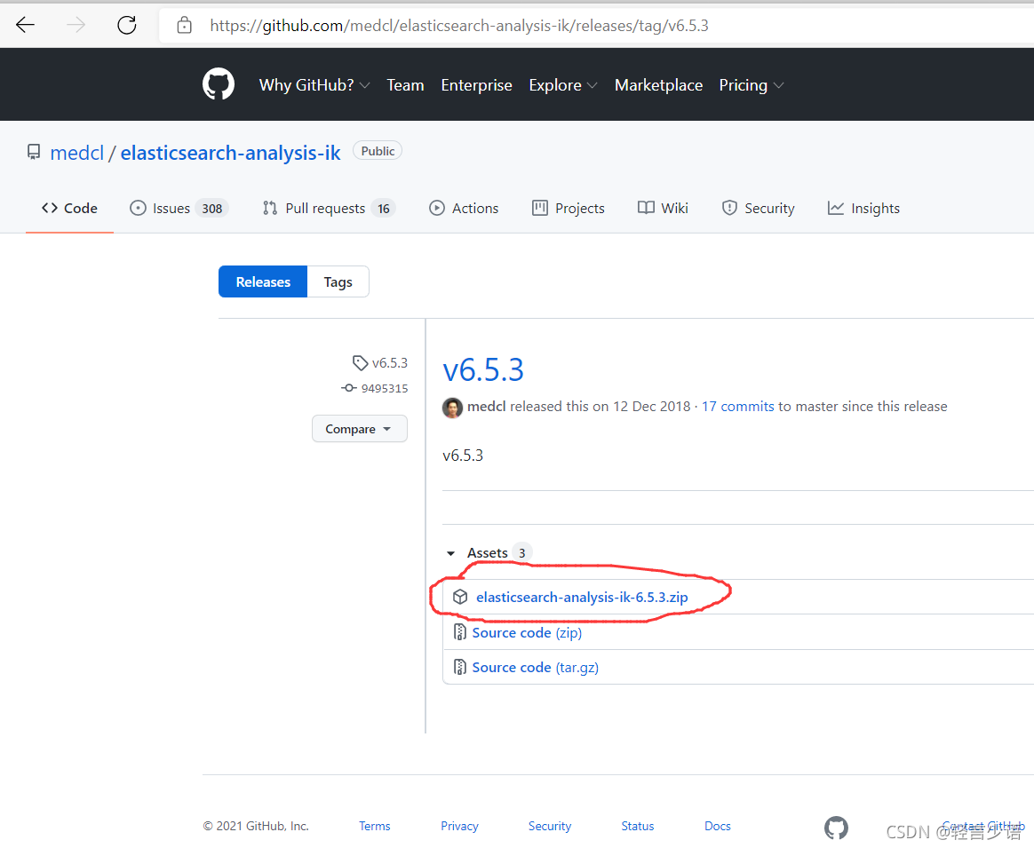 Could not load plugin descriptor for plugin directory [elasticsearch-analysis-ik-6.5.3]