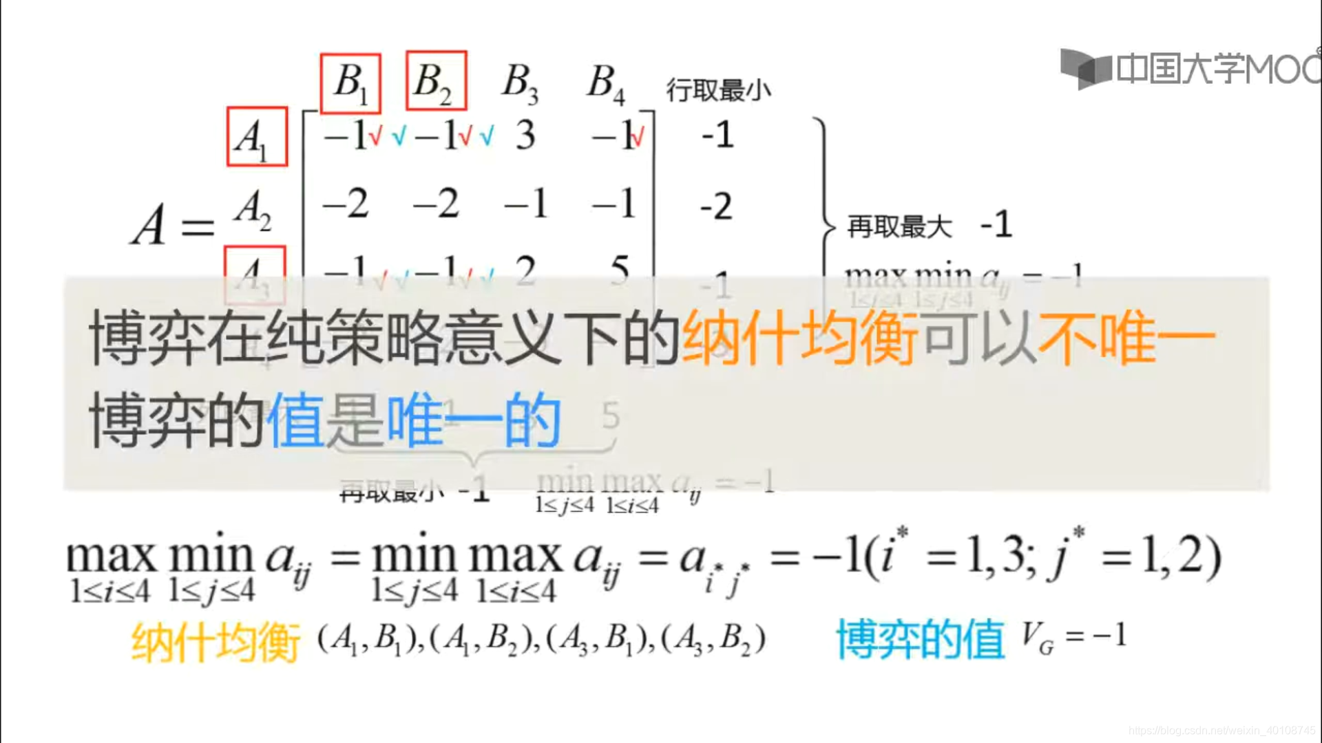 首都师范 博弈论 3 1 5最小最大定理