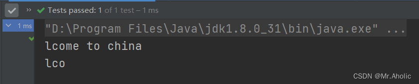 Java系列之：字符串的截取及分割 split() 和 substring()