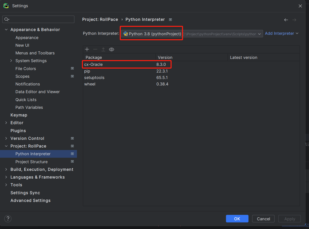 PyCharm 安装 cx_Oracle 失败