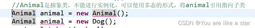 Java的抽象类和抽象方法