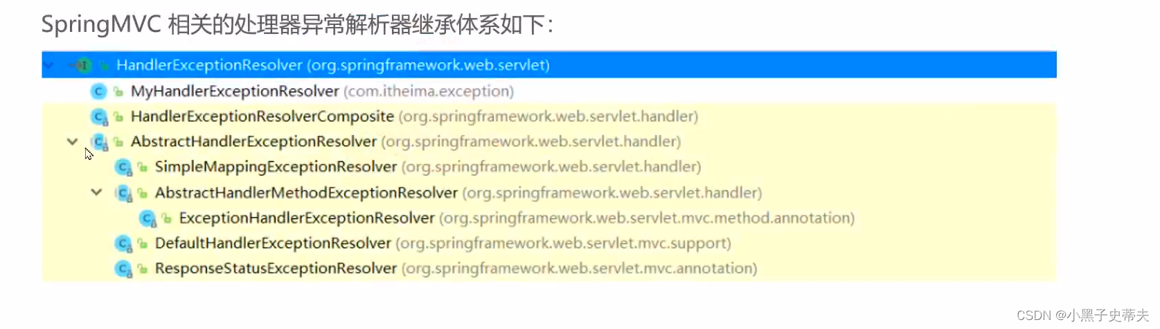 小黑子—springMVC：第二章 拦截器、全注解开发和异常处理机制