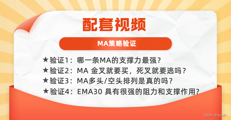 第一节：我用Python论证移动平均线(MA)真的靠谱吗？