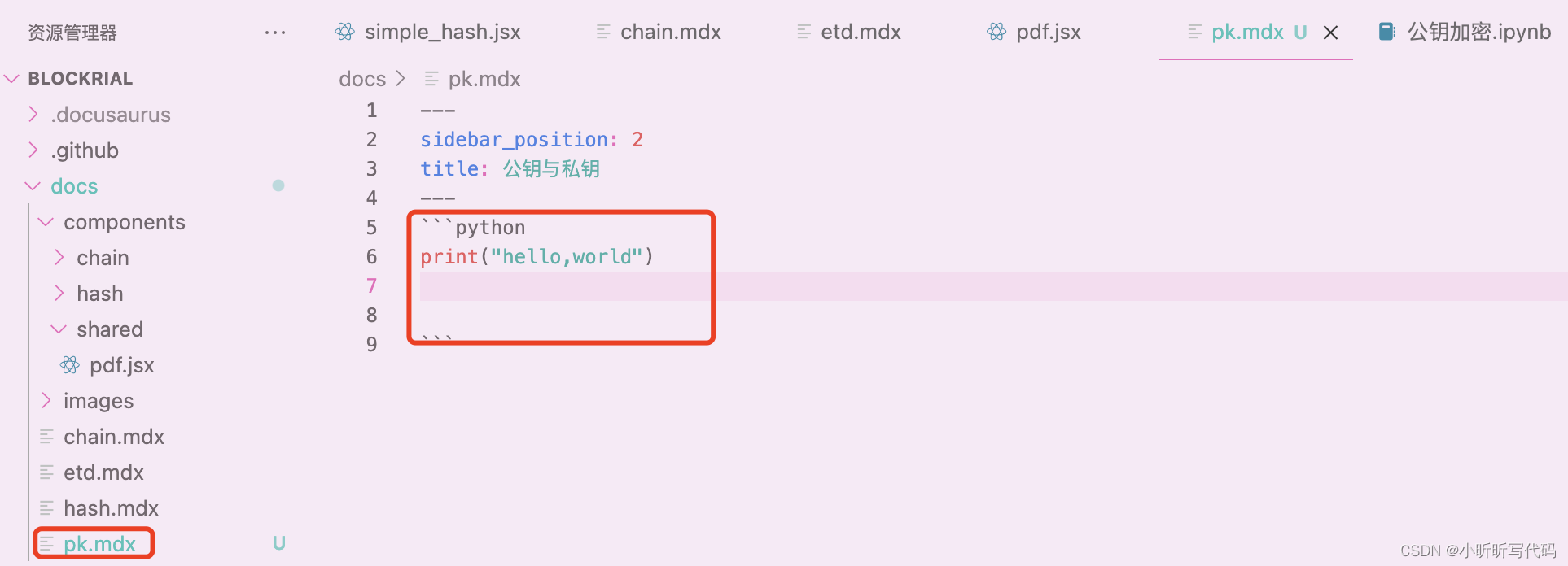 Markdown嵌入python代码很简单_markdown中插入python代码-CSDN博客