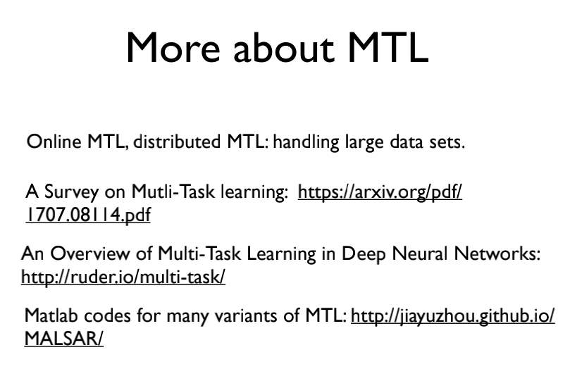 Advanced ML Chapter12-Multi-Task Learning