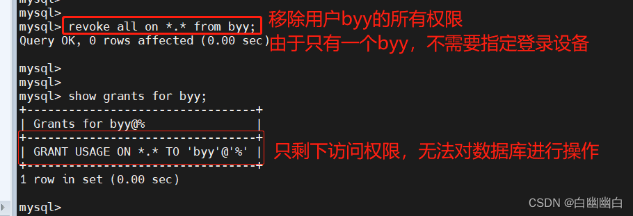 MySQL数据库简介+库表管理操作+数据库用户管理