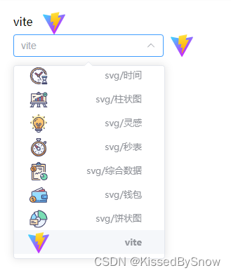 Vue3：自定义图标选择器（包含 SVG 图标封装）