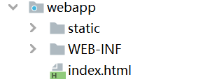 项目webapp结构