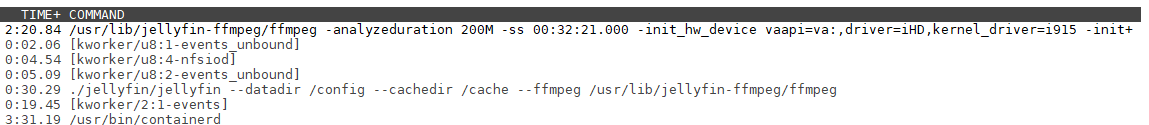 Log of Hardware Decode / Encode for M1 Large