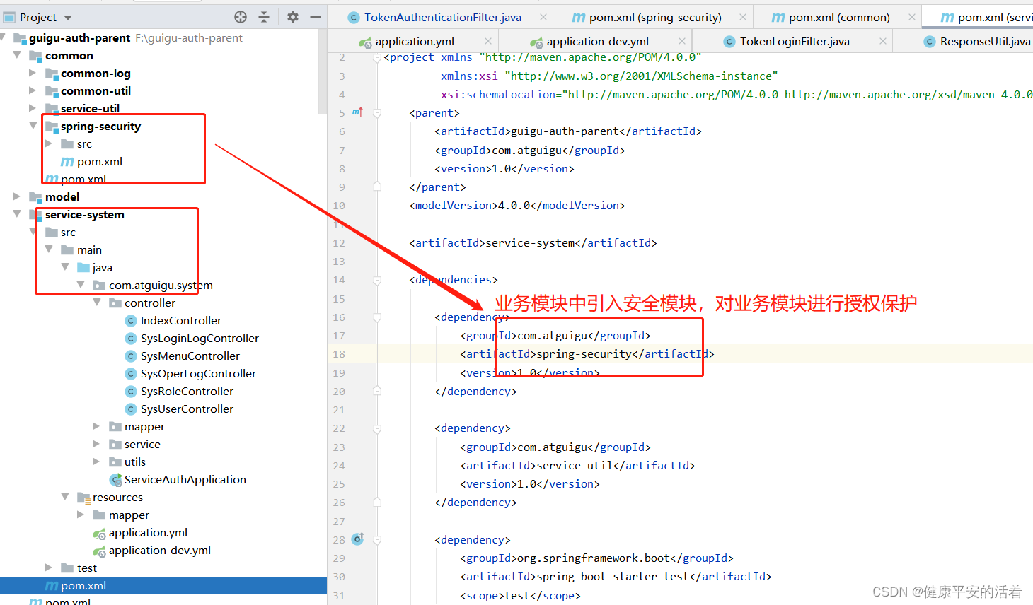 实战项目ssm权限系统 3-总结篇，权限模块保护业务模块