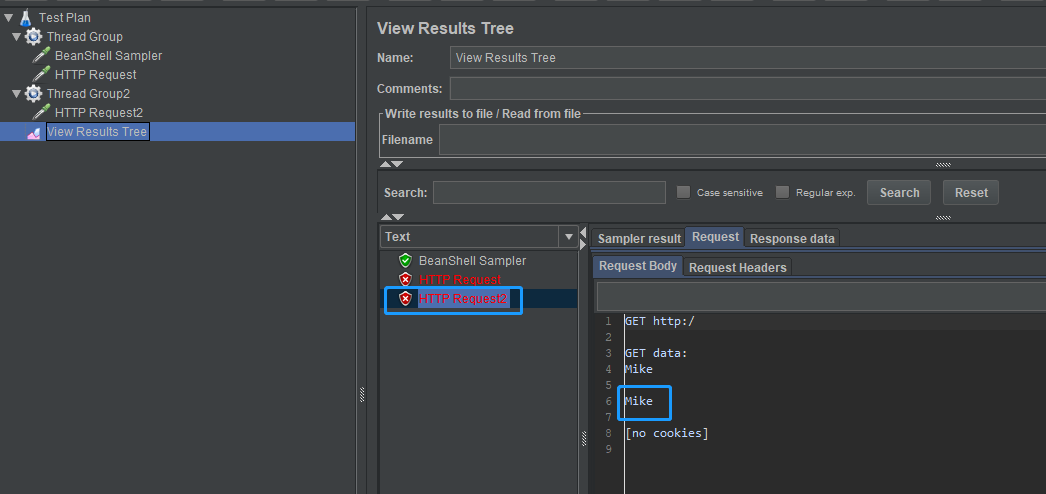 jmeter内置变量 vars 和props使用详解