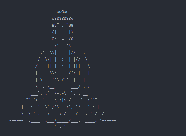 代码注释(图案:如来佛祖)_代码佛祖-CSDN博客