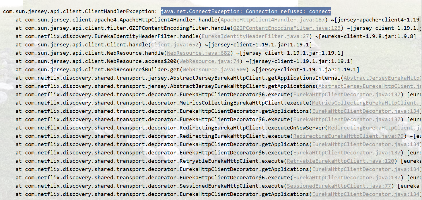 Connection refused connect_端口号被占用杀死占用端口号(一般为8080)的进程,释放端口;彻底关闭