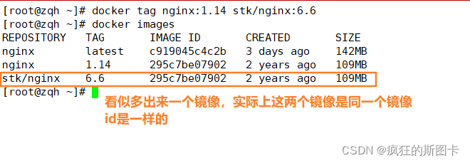 [外链图片转存失败,源站可能有防盗链机制,建议将图片保存下来直接上传(img-NoN9mD60-1646746700383)(C:\Users\zhuquanhao\Desktop\截图命令集合\linux\Docker\Docker基本管理\12.bmp)]