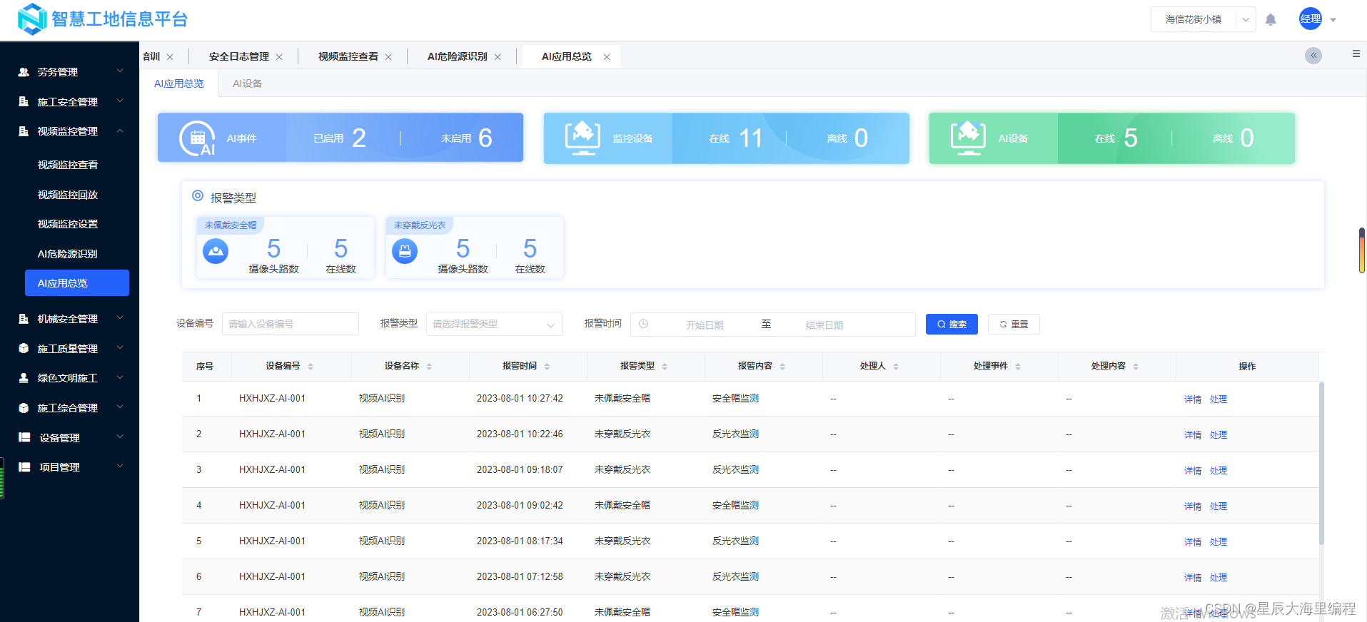 java spring cloud  uniapp  mysql智慧工地综合管理云平台源码