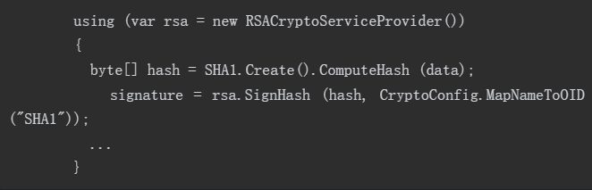 c#加密：四、公钥加密和签名