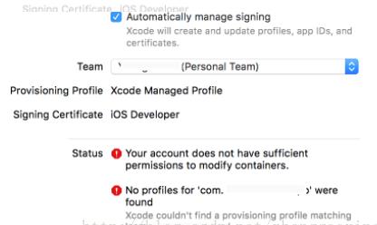 Xcode9 无证书真机调试​