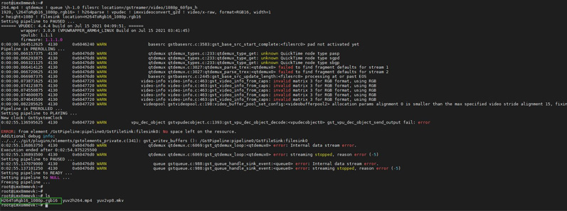 iTOP-i.MX8MM开发板Yocto系统使用Gstarwmra视频颜色空间转换