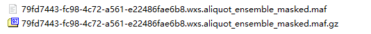 压缩的maf文件