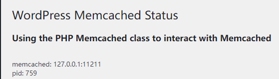 WordPress安装memcached提升网站速度