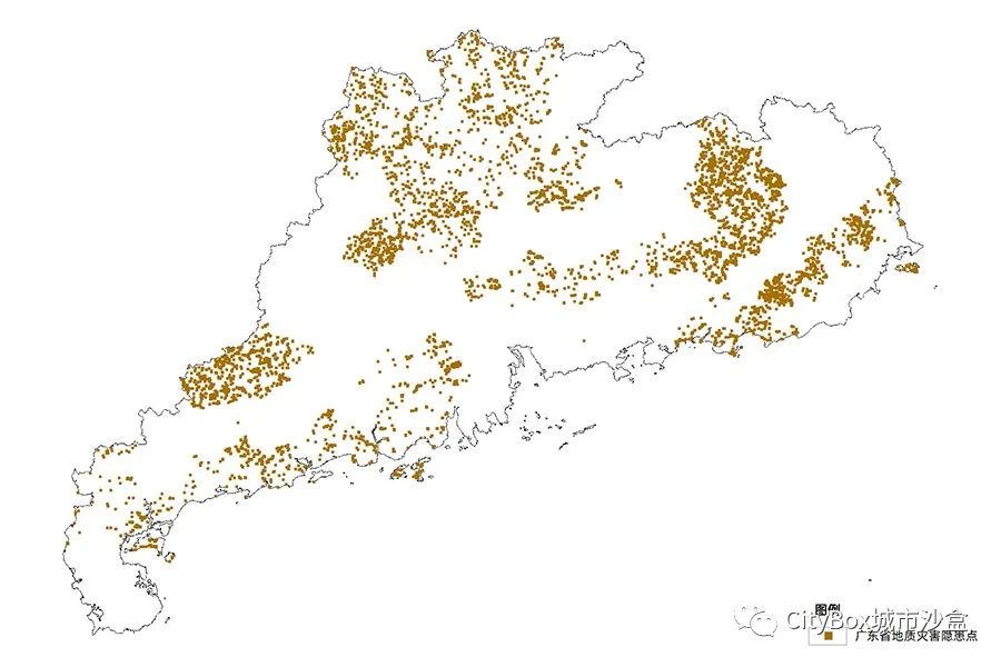 2010年全国地质灾害隐患点数据，shp/excel格式，含灾害类型、等级、经纬度坐标等字段