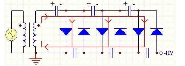 倍压整流电路讲解视频_大电流倍压整流电路
