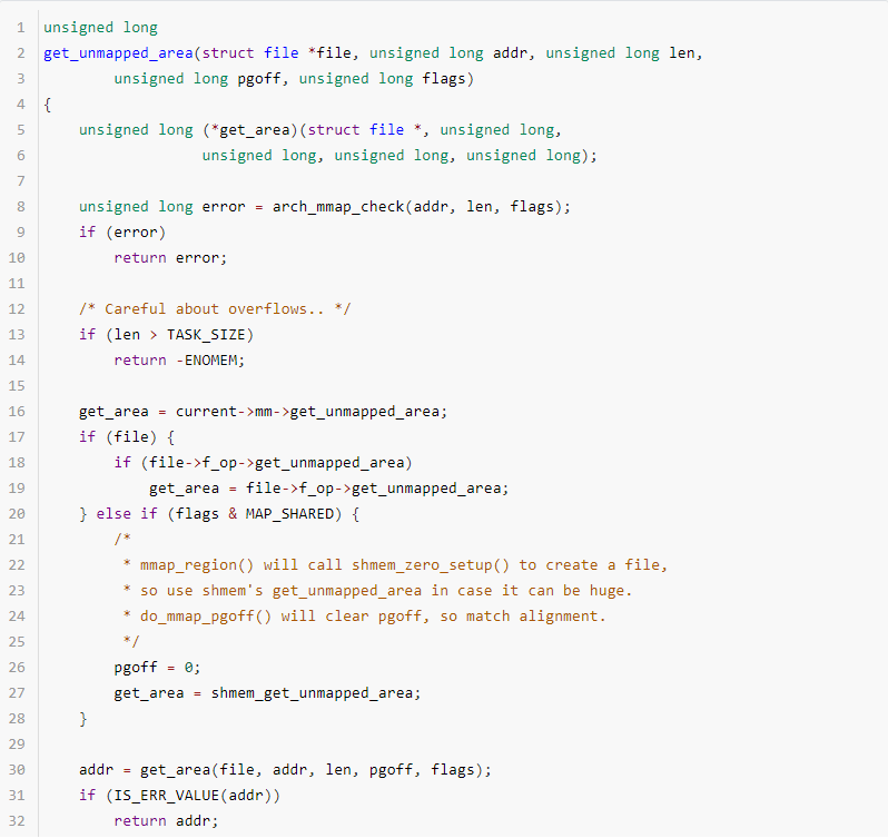 进程内存管理初探