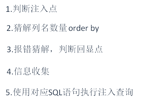 3-sql注入之Mysql手工注入