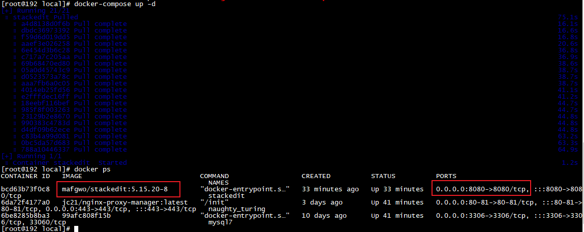 CentOS<span style='color:red;'>使用</span>docker本地部署StackEdit <span style='color:red;'>Markdown</span><span style='color:red;'>编辑器</span>并实现公网访问