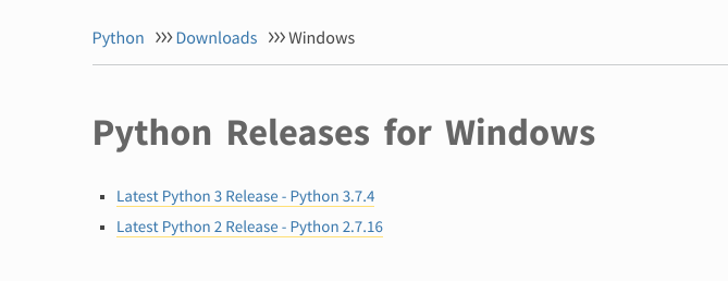 如何为Windows-1安装Python