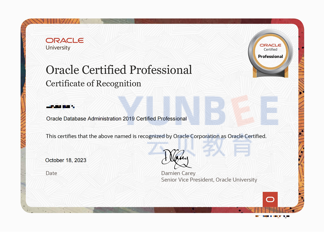 【云贝教育】Oracle 19c OCP 083题库解析(71)