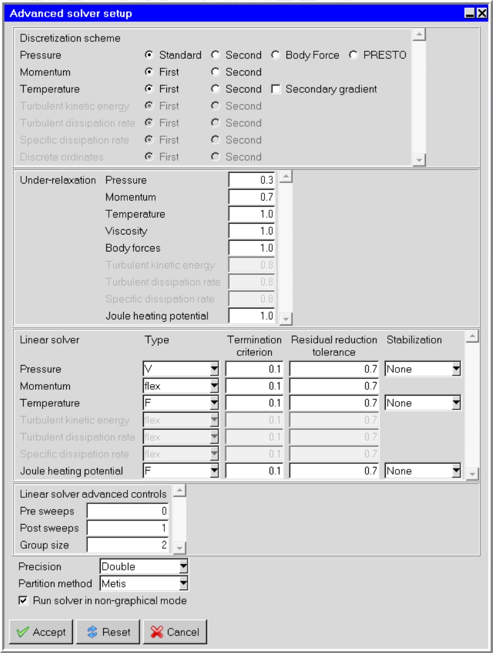 advanced settings