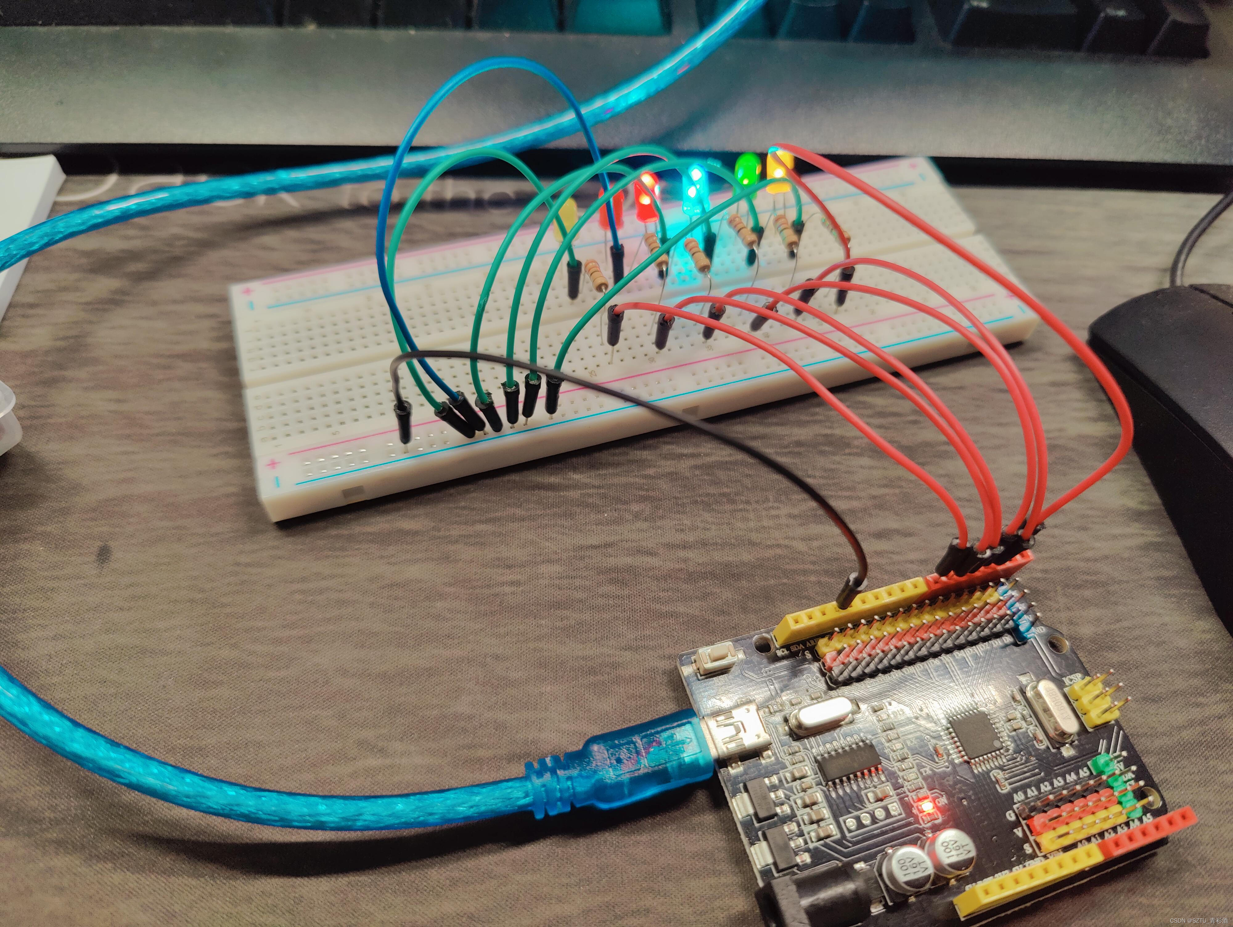 Arduino-流水灯