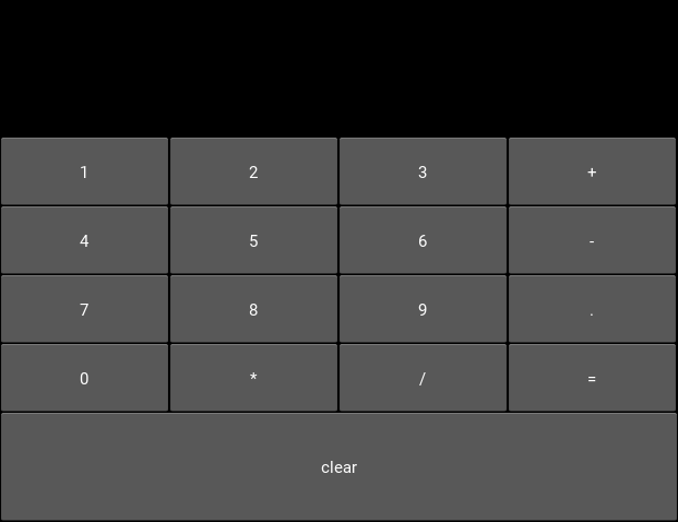 Calculator gui image