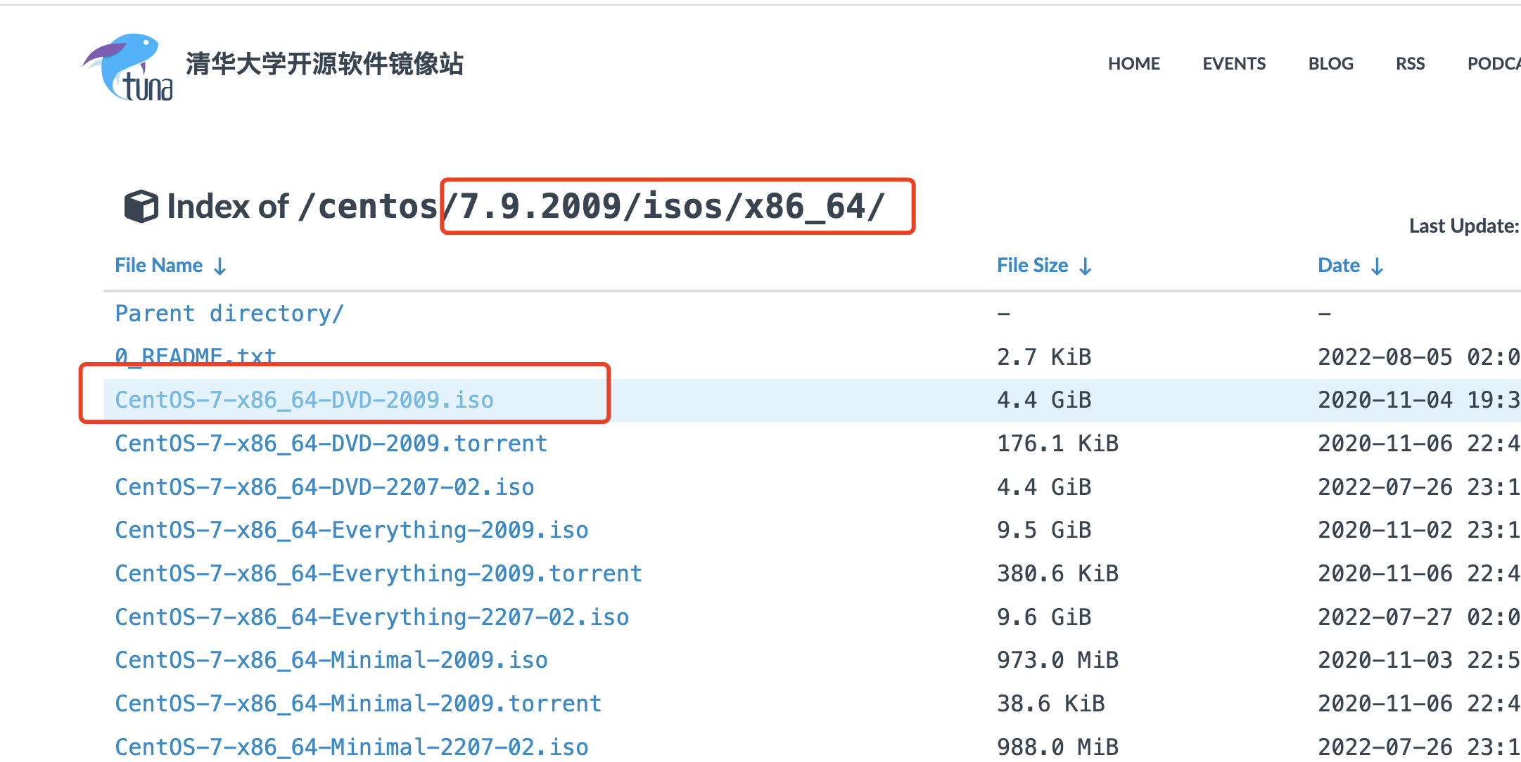 Centos 下载地址