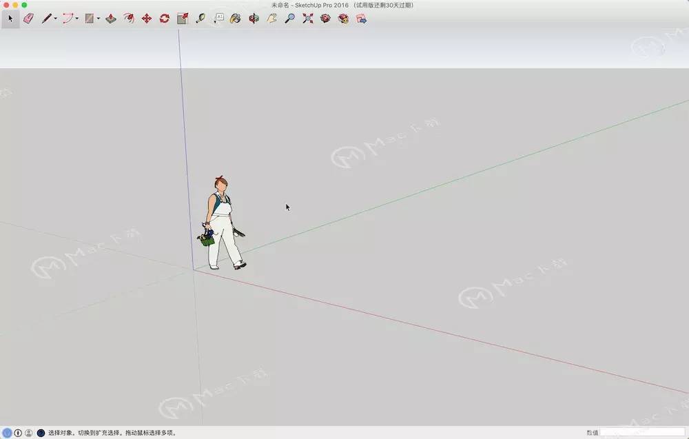 sketchup边线设置_SketchUp Pro for mac 背景天空边线样式的设置方法_