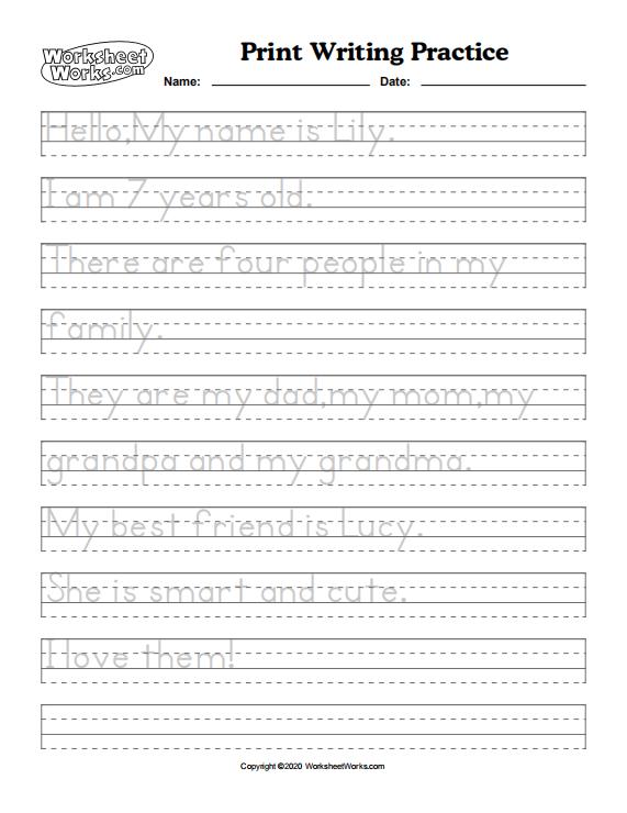 花体英文字帖pdf可打印英语手写素材再也不用费心给孩子买字帖啦