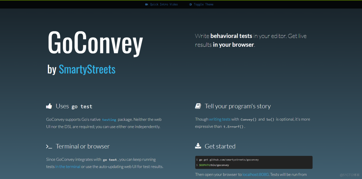 Goconnect Html View Go Web 编程入门: 一探优秀测试库 GoConvey-CSDN博客