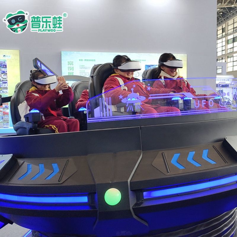 普乐蛙VR航天体验馆设备VR太空飞船VR元宇宙展厅