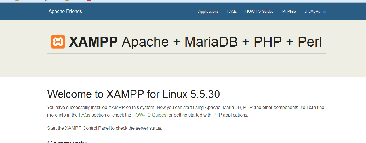php集成环境 linux,linux下搭建php的集成环境